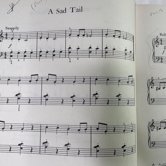 Jazz and Blues Piano Sheet Music Instruction David Kraehenbuehl Frances Clark u - Picture 6 of 12